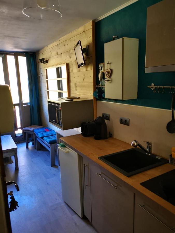 Studio Chaleureux A Lanslevillard Val Cenis 2 Pers Bagian luar foto